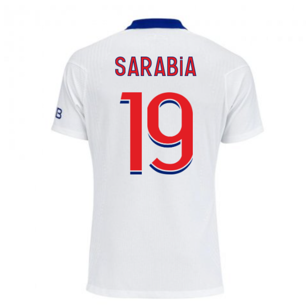 2020-2021 PSG Authentic Vapor Match Away Nike Shirt (SARABIA 19)