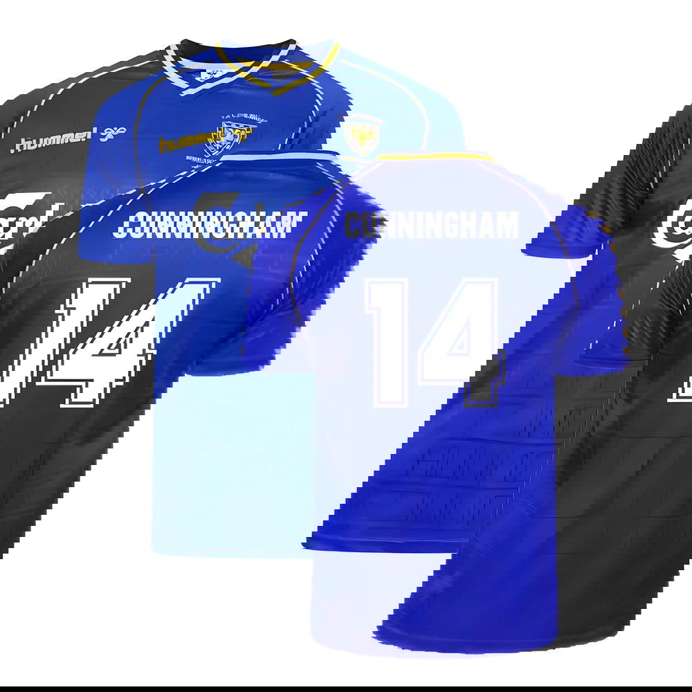 1988 Wimbledon Hummel Retro Home Shirt (Cunningham 14)