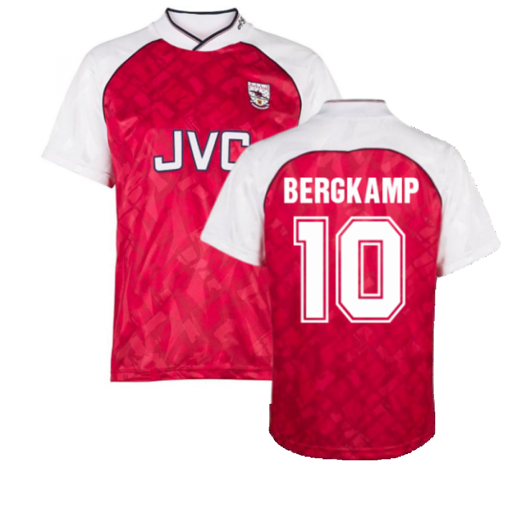 1990-1992 Arsenal Home Shirt (BERGKAMP 10)