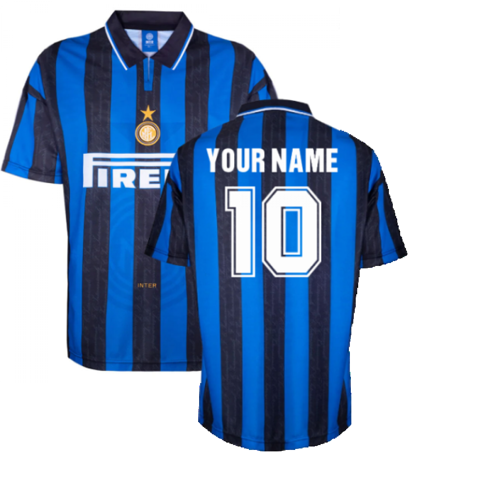 1996 Inter Milan Home Shirt (Your Name)