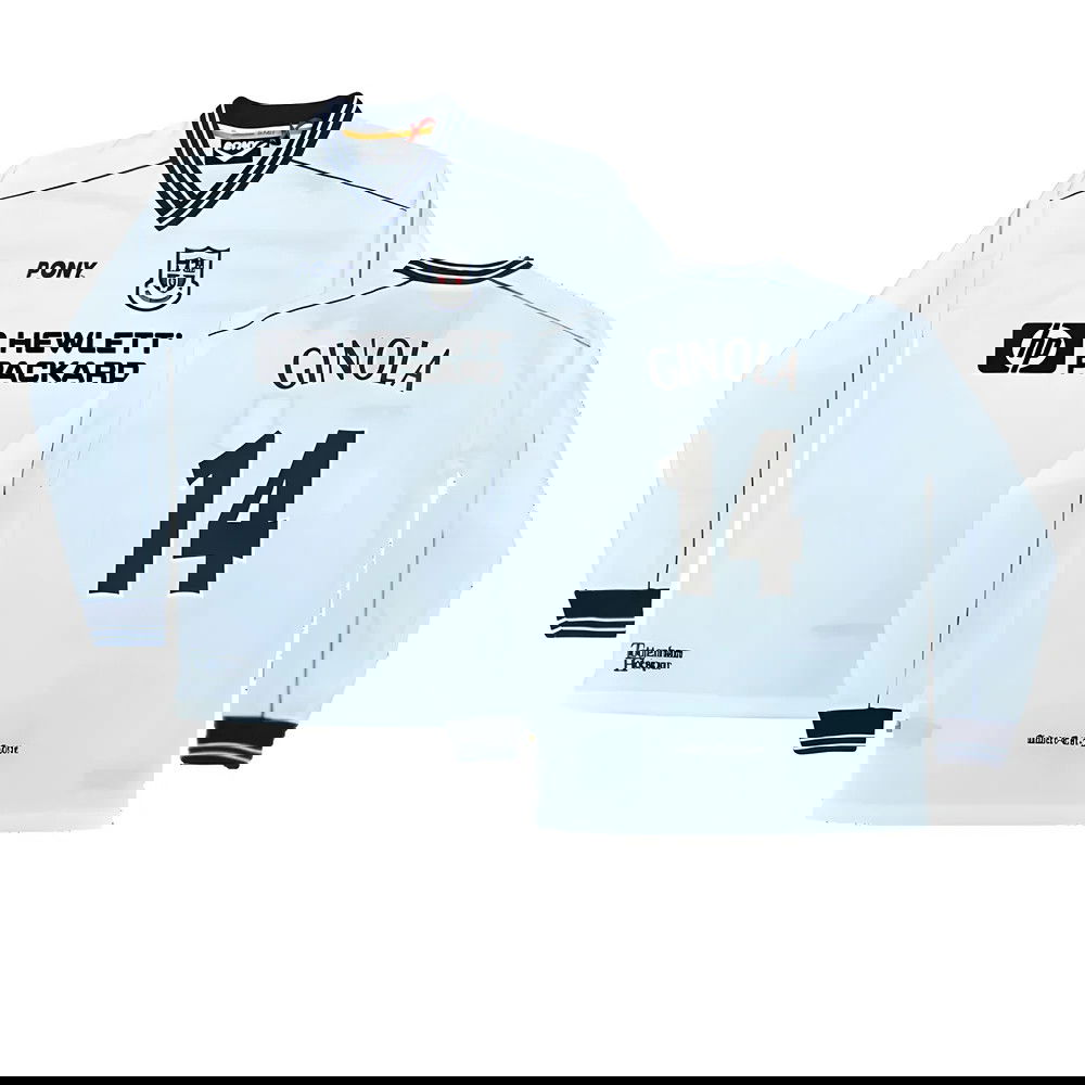 1997-1999 Tottenham Home LS Pony Retro Shirt (Ginola 14)