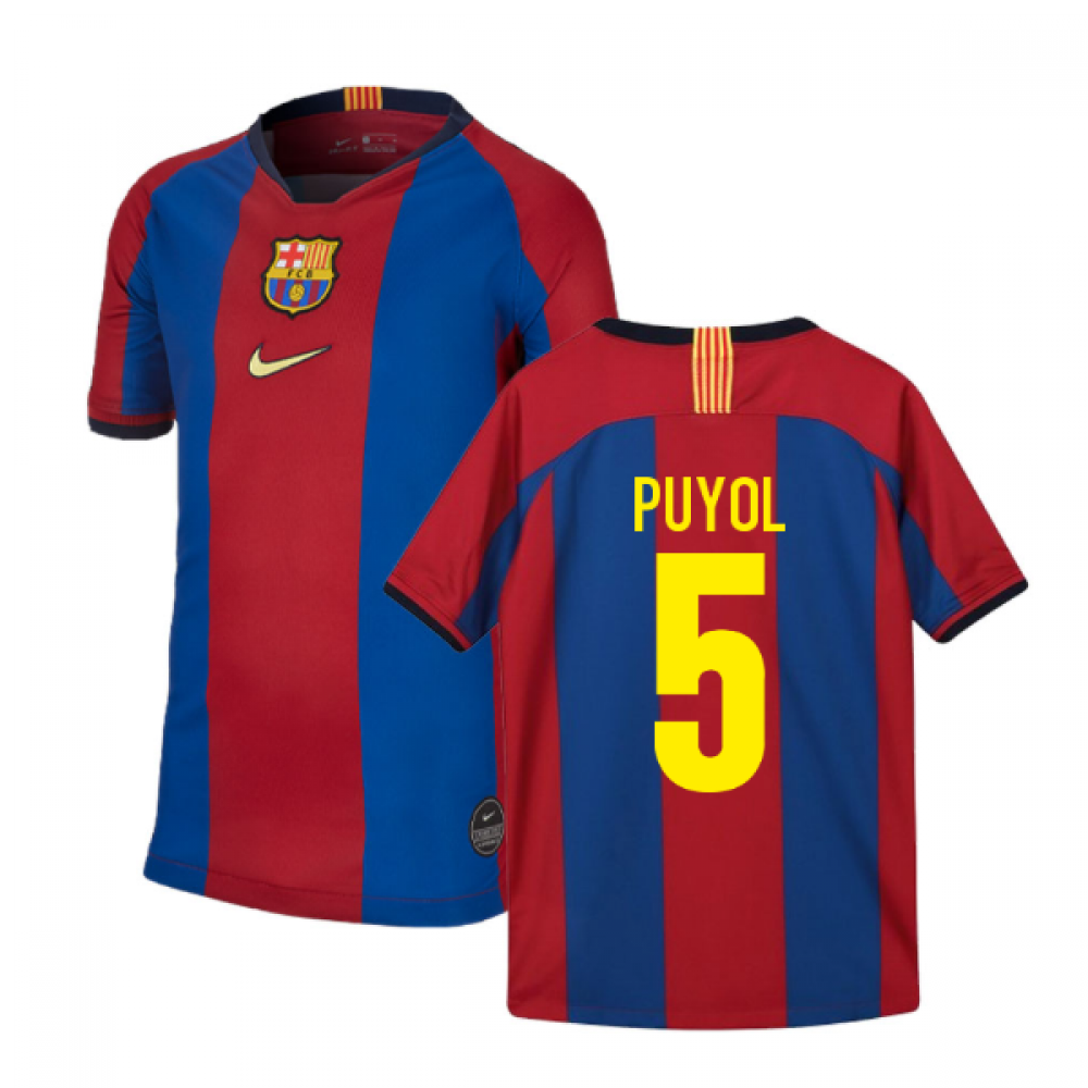 puyol barcelona jersey