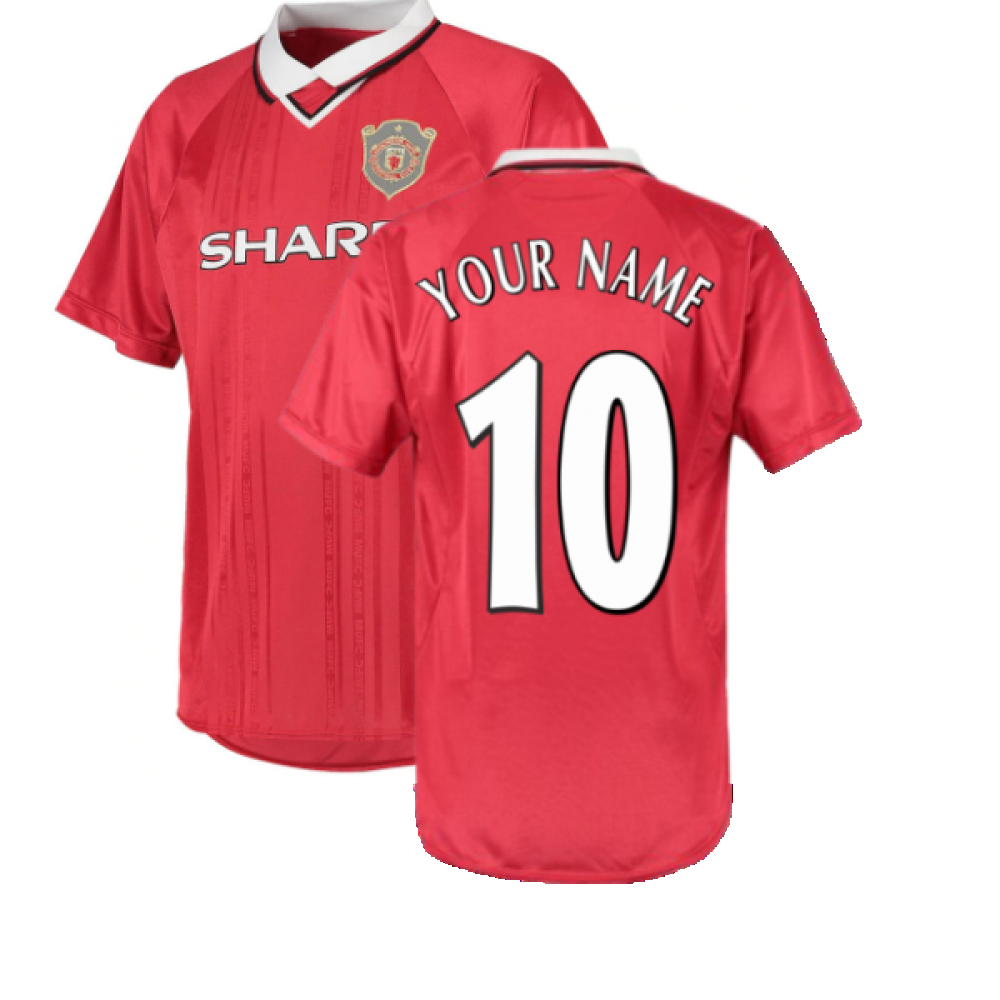 1999 Manchester United Champions League Shirt (Your Name)