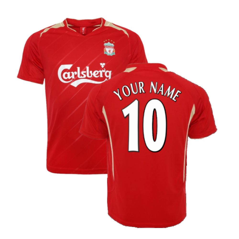 2005-2006 Liverpool Home CL Retro Shirt (Your Name)