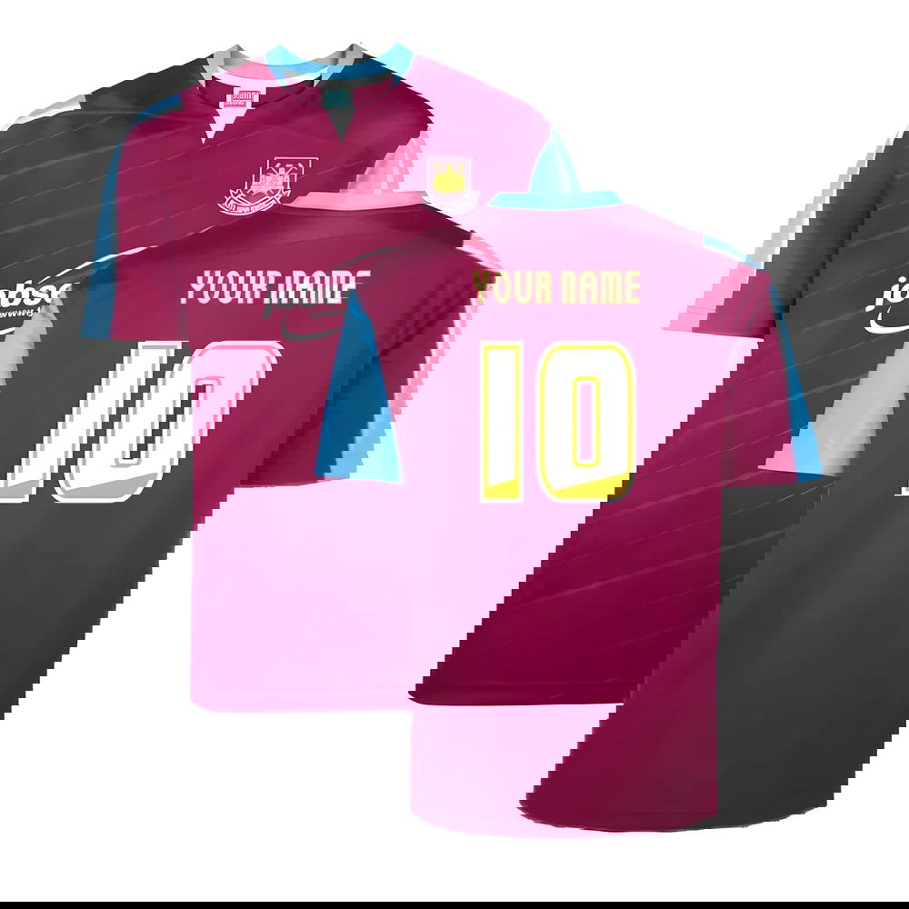 2005 West Ham Home Play Off Final Shirt (Your Name)