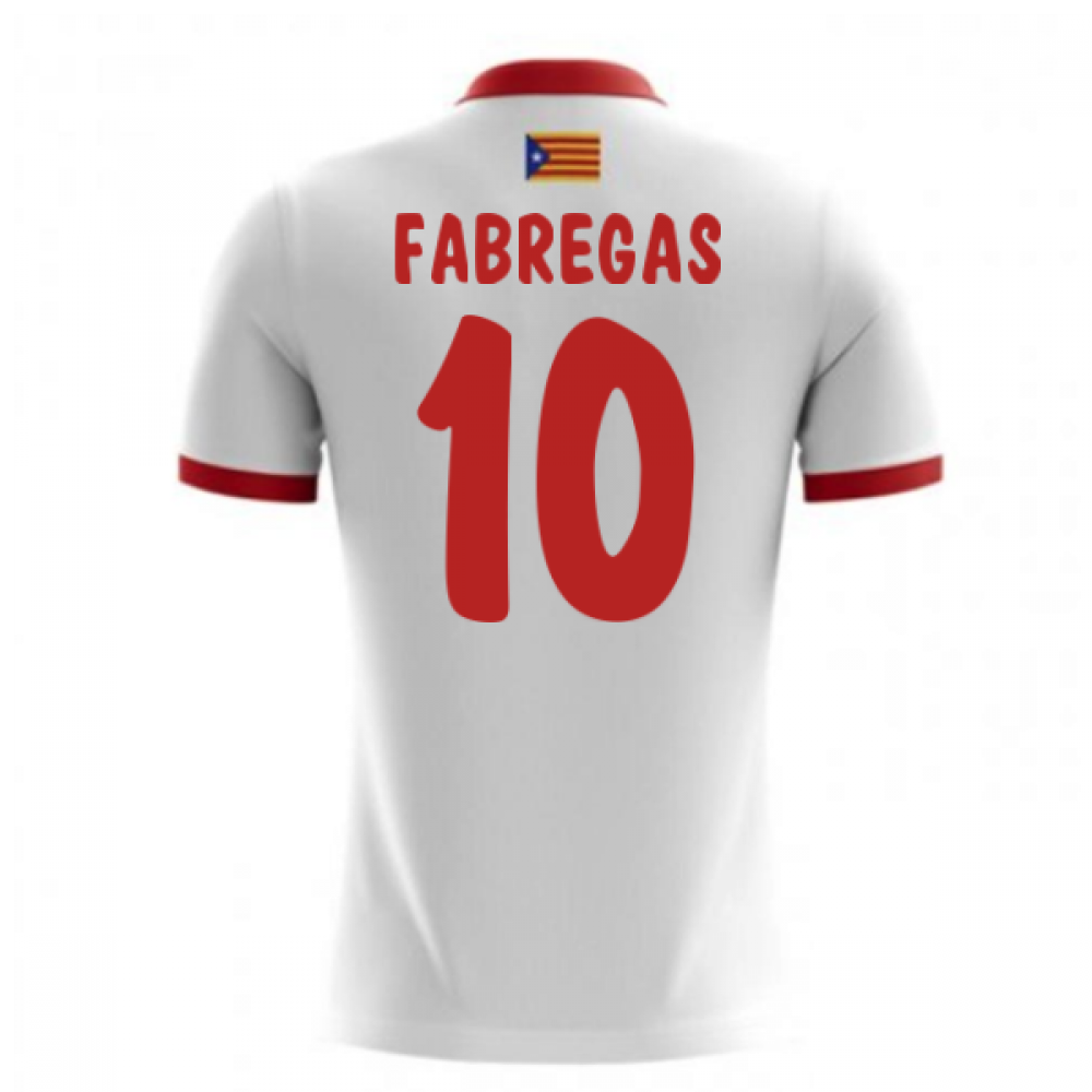 2023-2024 Catalunya Airo Away Shirt (Fabregas 10) - Kids