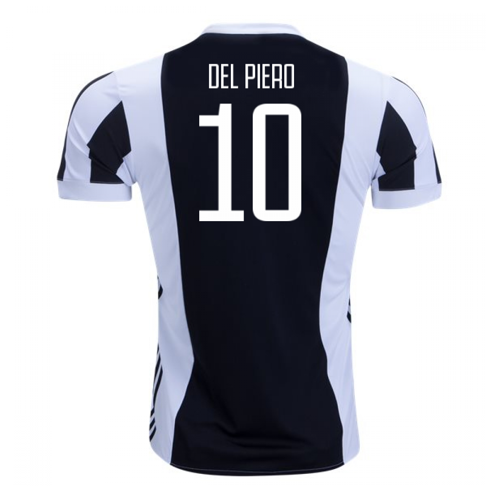 2017-18 Juventus Home Shirt (Del Piero 