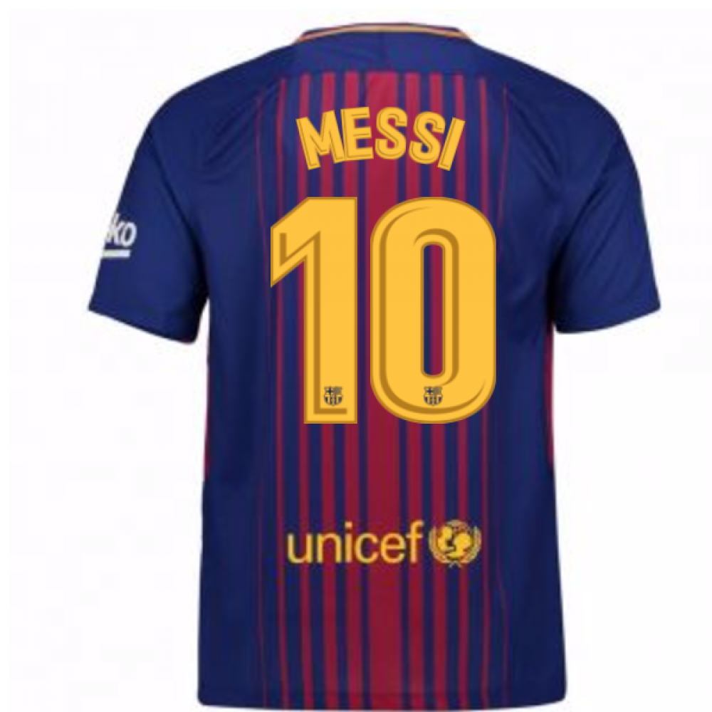 messi t shirt number barcelona