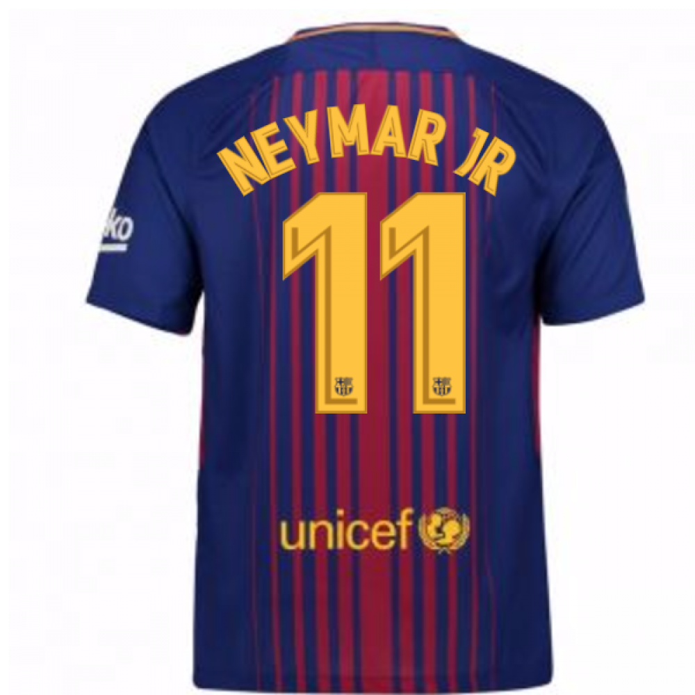 neymar barcelona jersey number