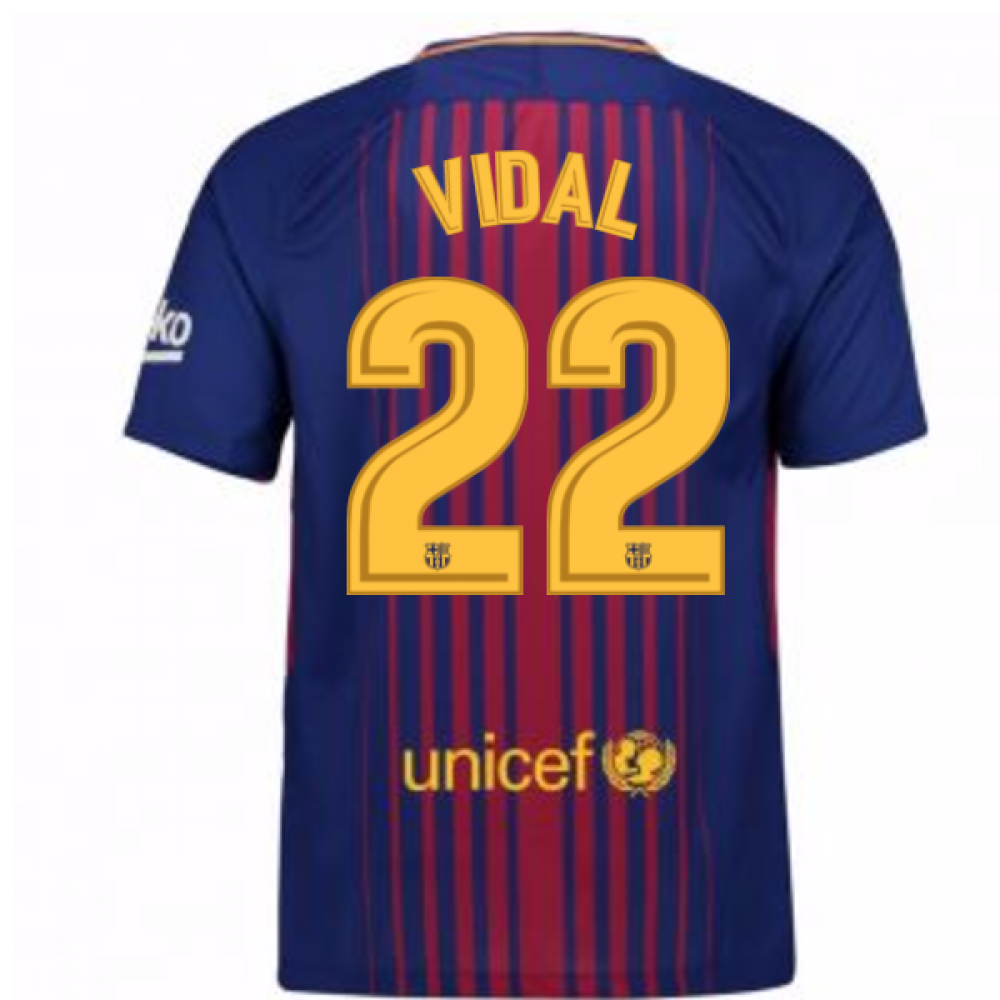 vidal barcelona jersey