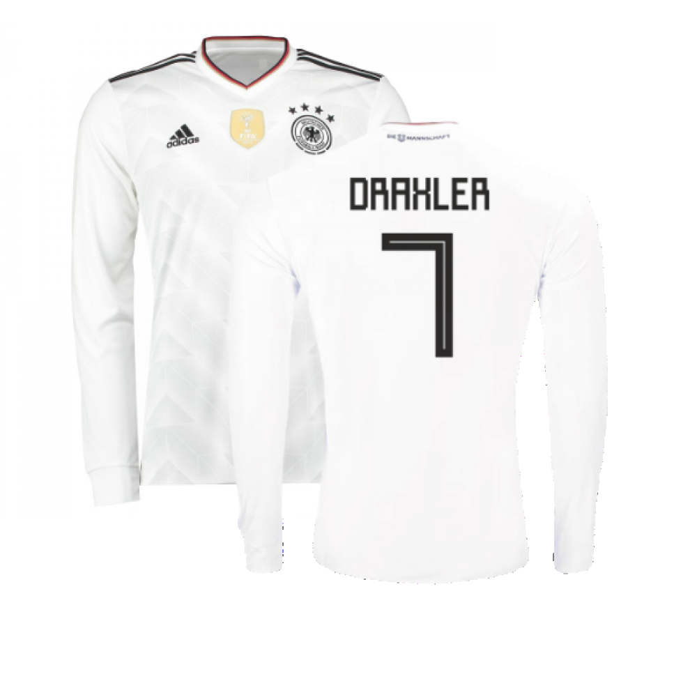 2017-2018 Germany Long Sleeve Home Shirt (Draxler 7)