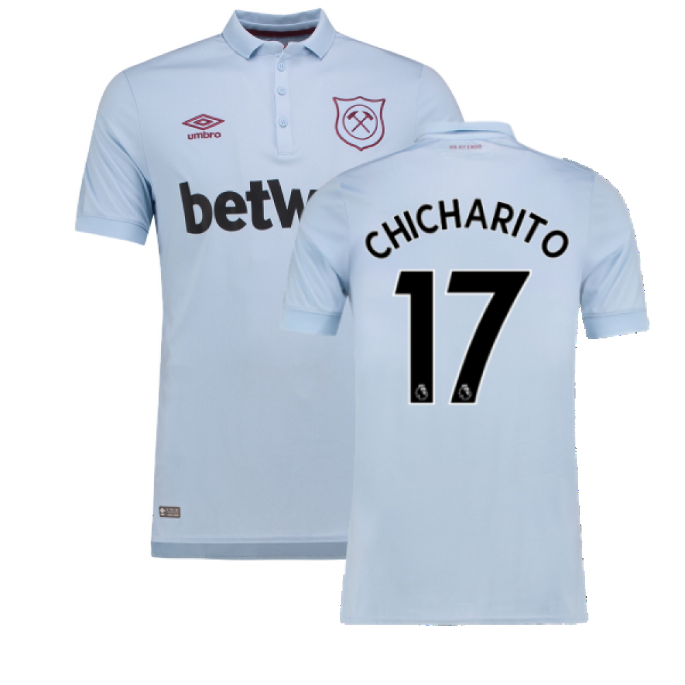 Azijn Veronderstelling veelbelovend 2017-2018 West Ham Third Shirt (Chicharito 17) [77536U-KIT-241027] - $93.12  Teamzo.com