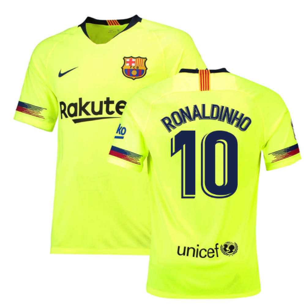 ronaldinho barcelona shirt