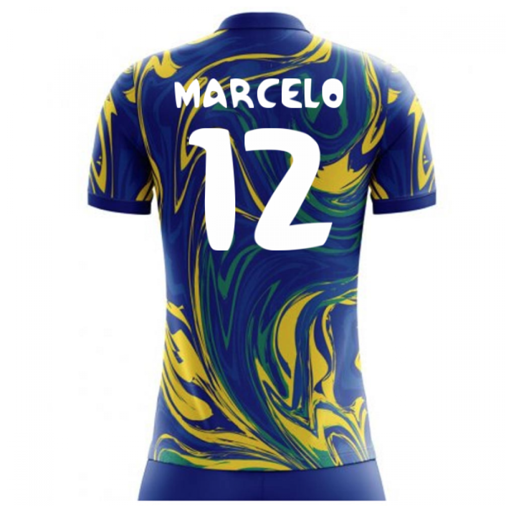 2025-2026 Brazil Away Concept Shirt (Marcelo 12) - Kids