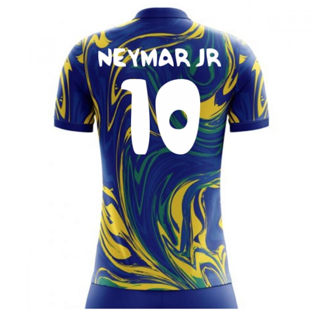 2023-2024 Brazil Away Concept Shirt (Neymar Jr 10) - Kids