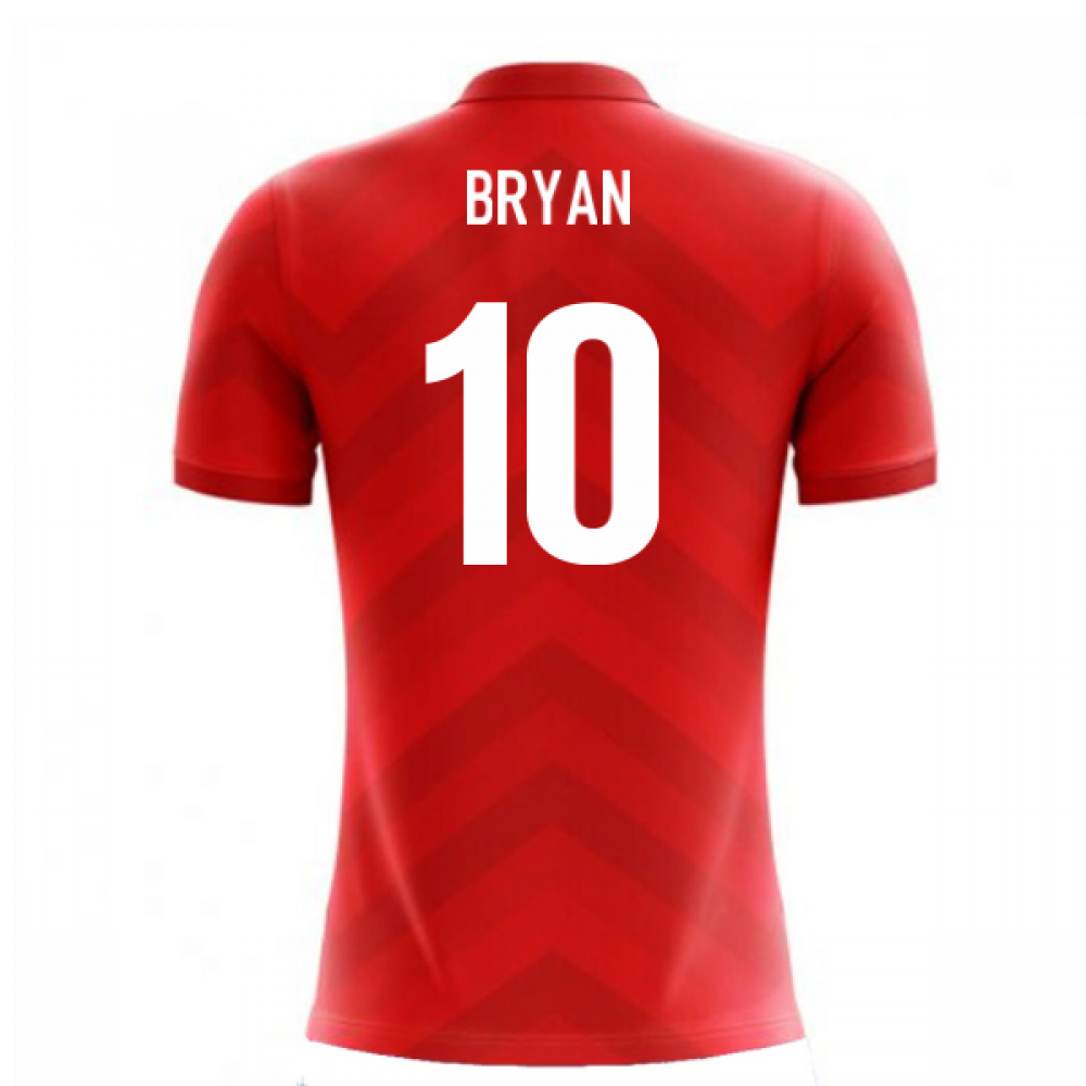 2025-2026 Costa Rica Airo Concept Home Shirt (BRYAN 10)