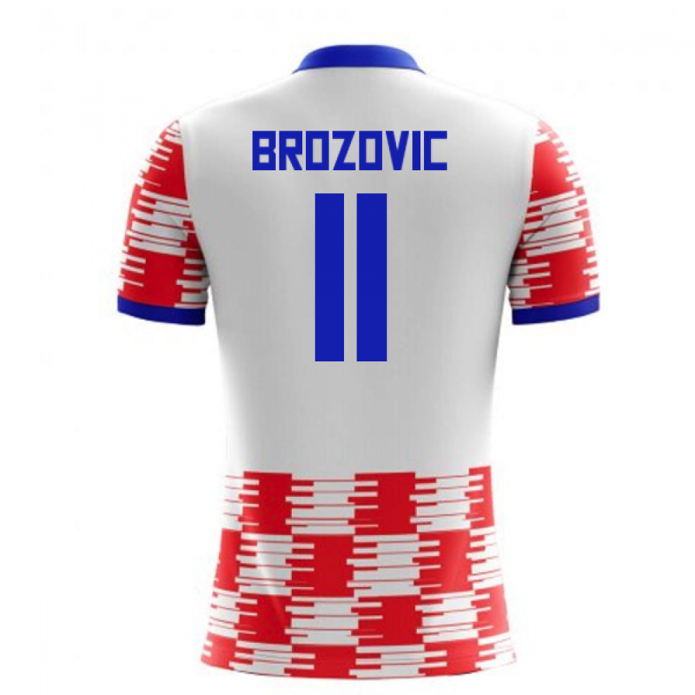 2023-2024 Croatia Home Concept Shirt (Brozovic 11)