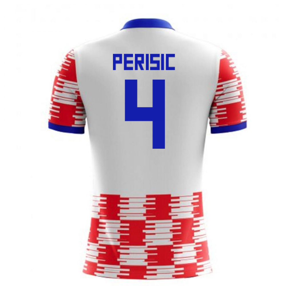 2023-2024 Croatia Home Concept Shirt (Perisic 4)