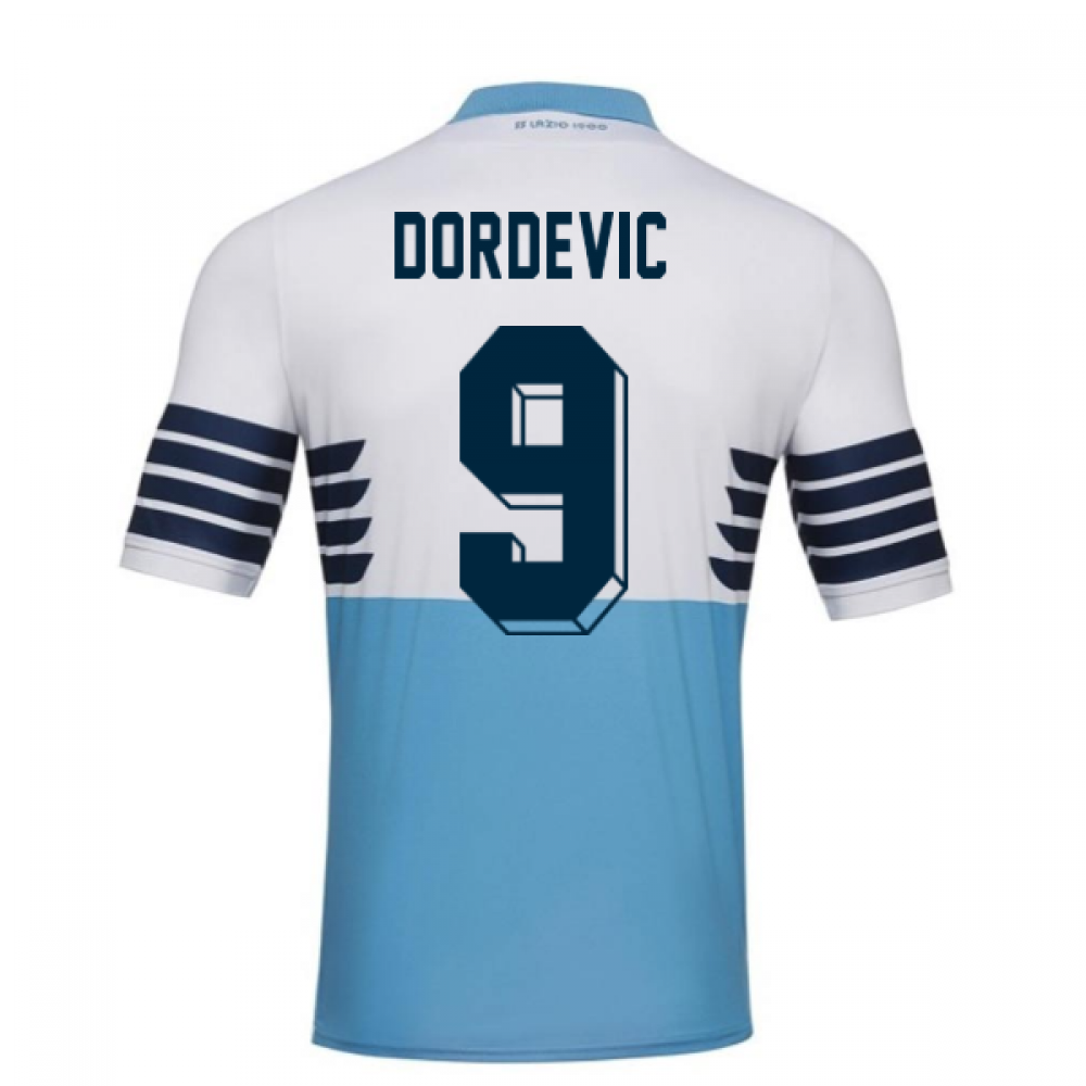 2018-19 Lazio Home Football Shirt (Dordevic 9) - Kids