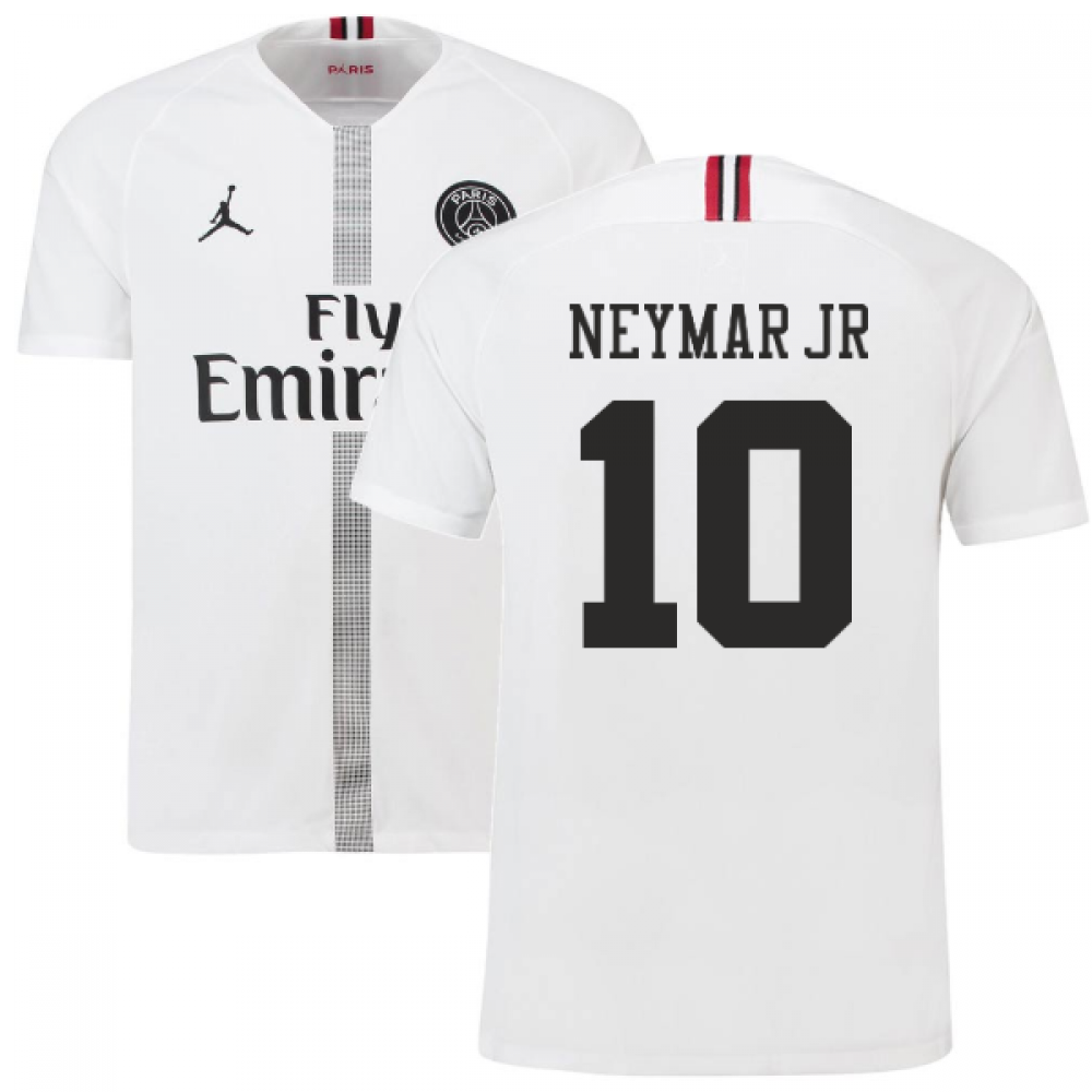 neymar white psg jersey