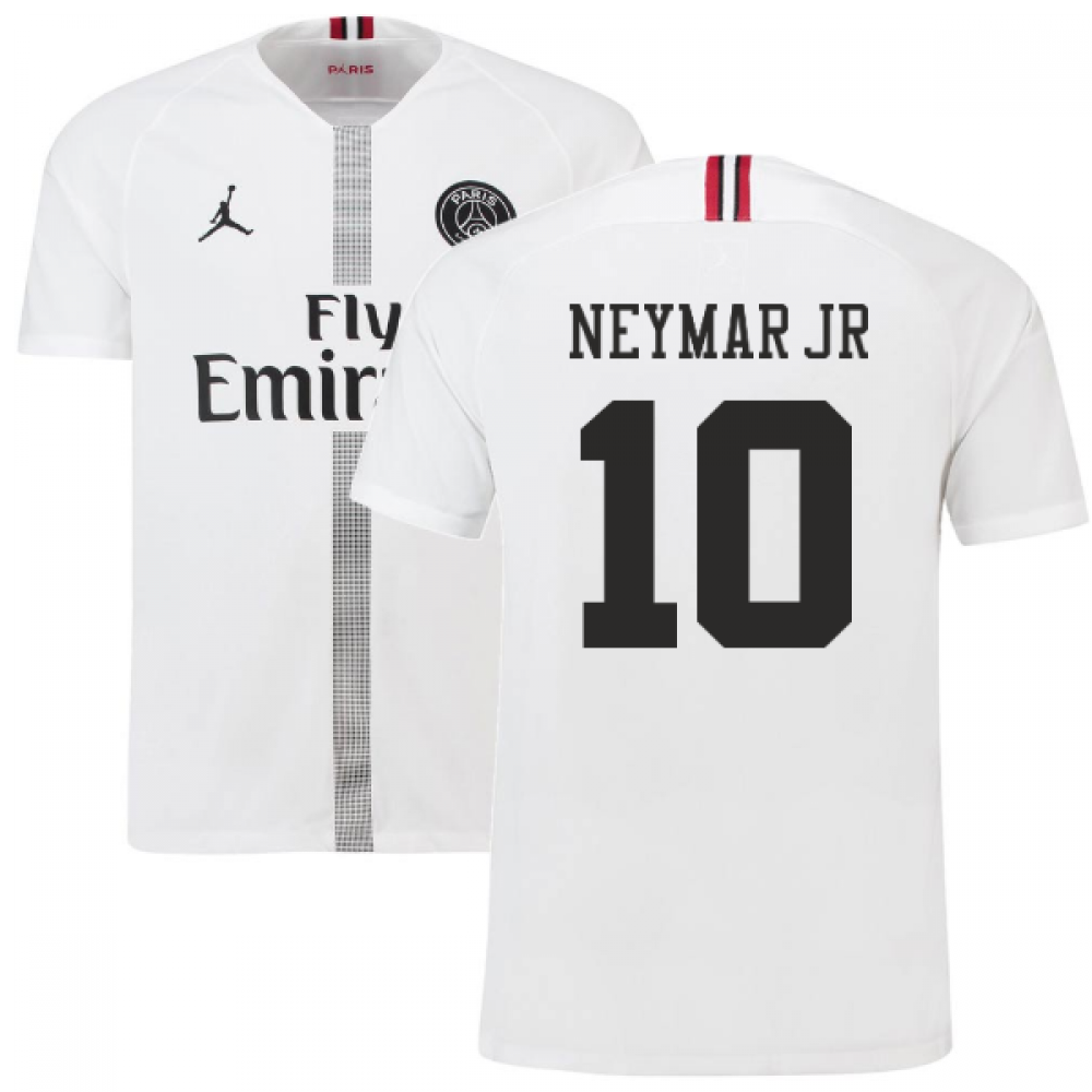 psg white jersey neymar