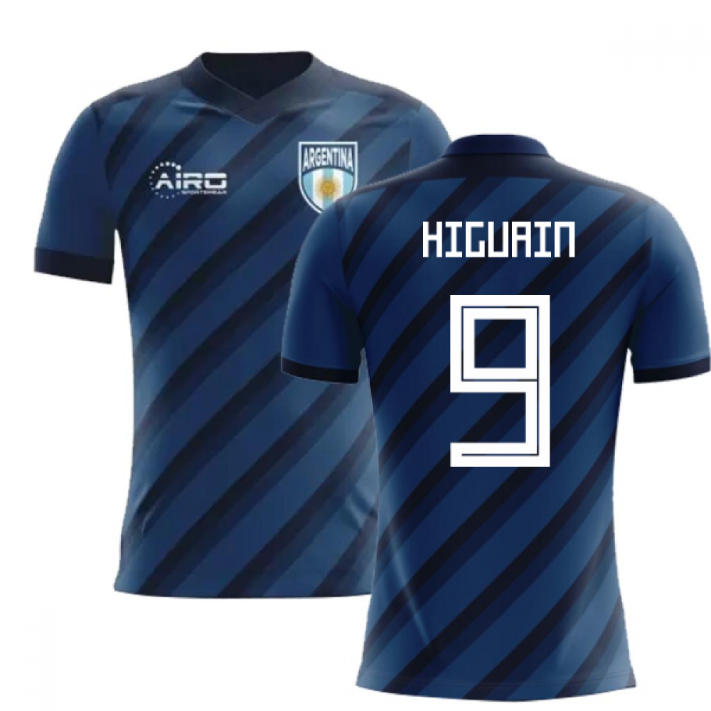 2023-2024 Argentina Away Concept Football Shirt (Higuain 9)