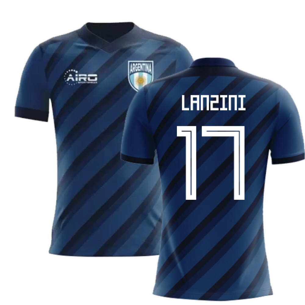 2025-2026 Argentina Away Concept Football Shirt (Lanzini 17)