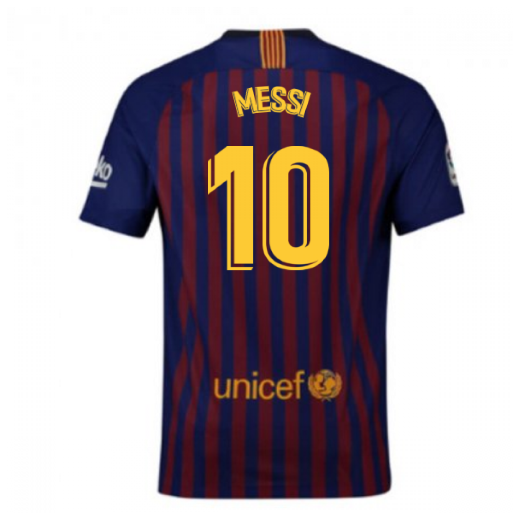 Download 2018-2019 Barcelona Home Nike Football Shirt (Messi 10 ...
