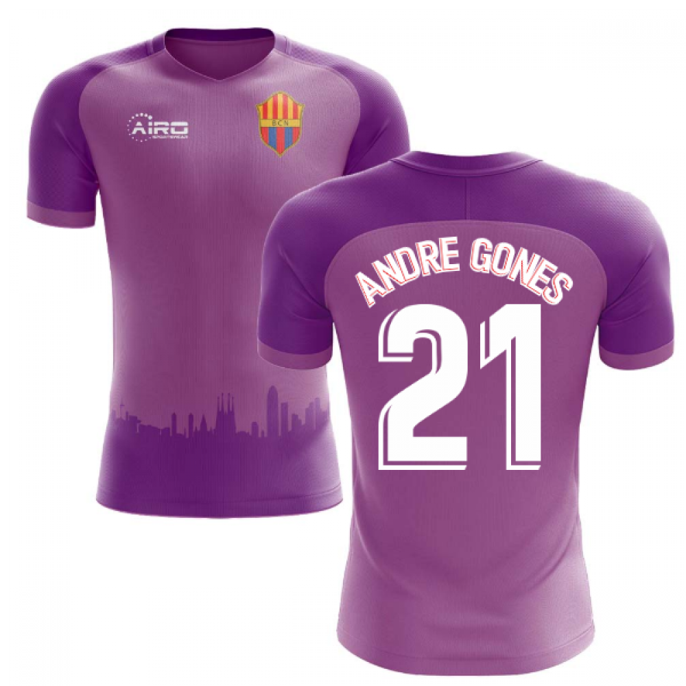2024-2025 Barcelona Third Concept Football Shirt (Andre Gones 21)