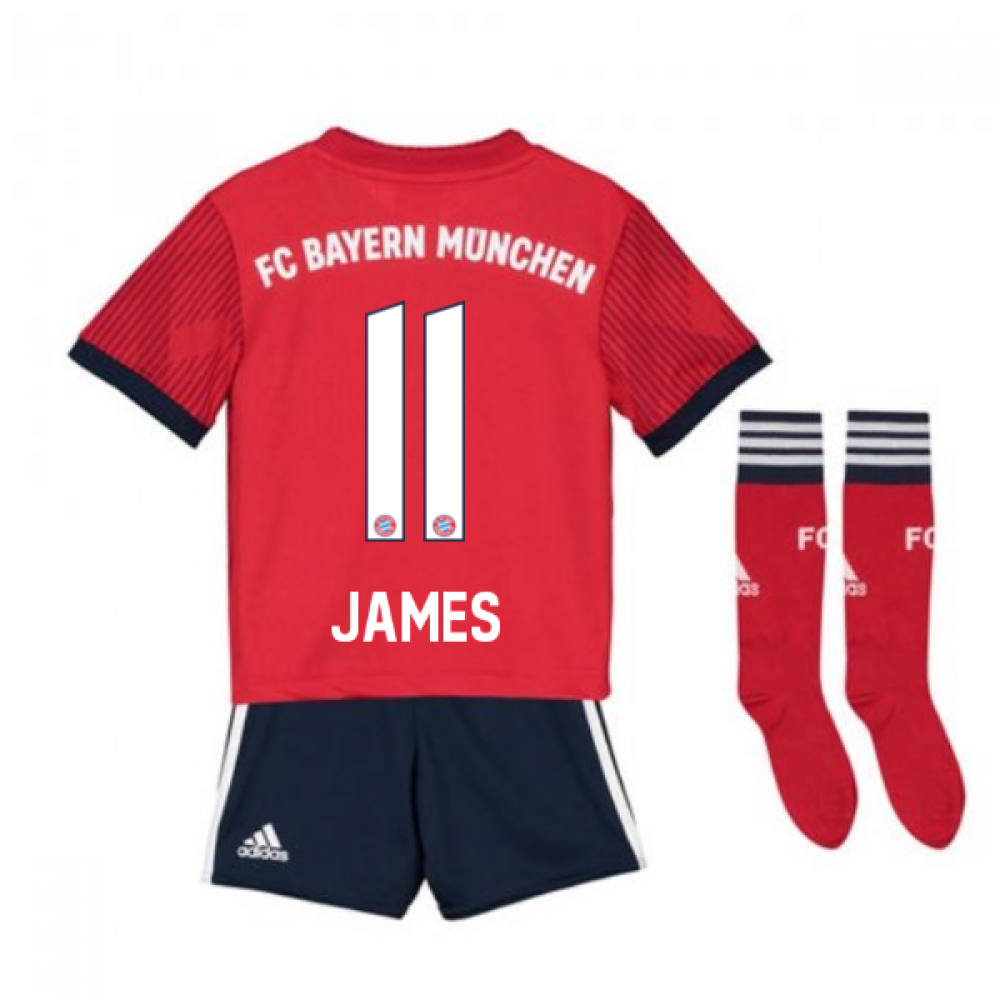 Bayern M/ünchen Home Trikot 2018 2019 James 11