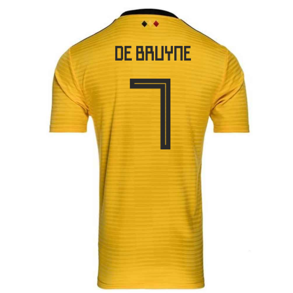 de bruyne belgium jersey