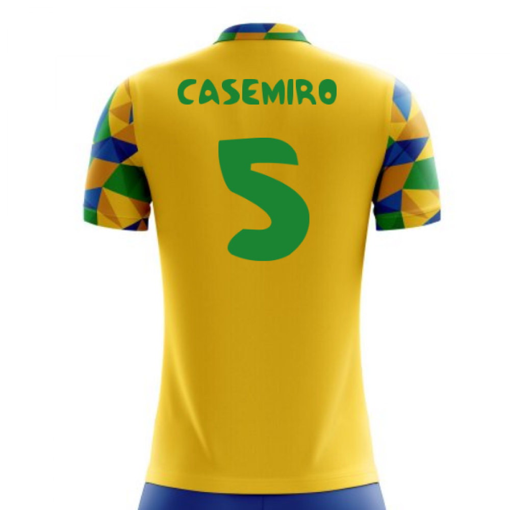 Casemiro Brazil Home Jersey World Cup