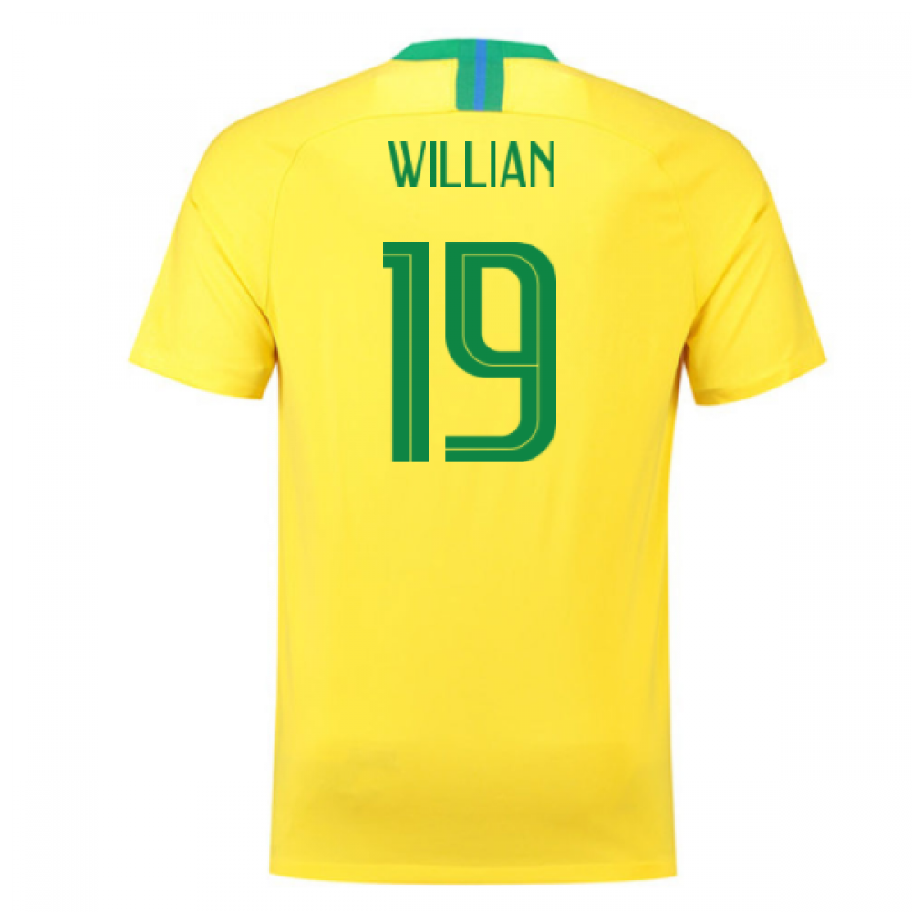 willian brazil jersey