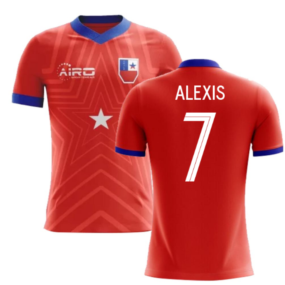 2023-2024 Chile Home Concept Football Shirt (ALEXIS 7)