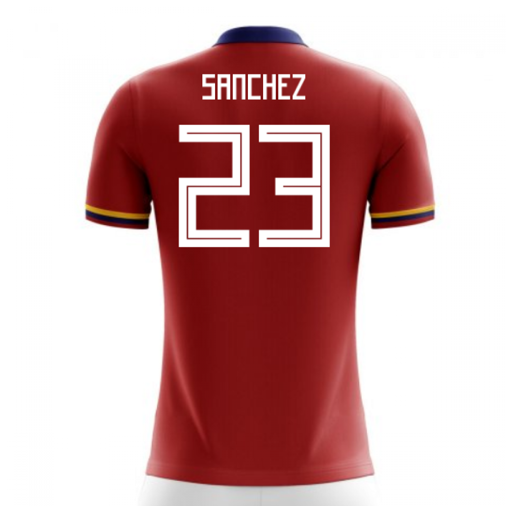 2023-2024 Colombia Away Concept Football Shirt (Sanchez 23) - Kids