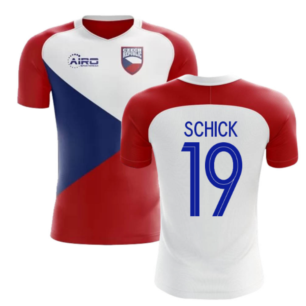 2023-2024 Czech Republic Home Concept Football Shirt (SCHICK 19)