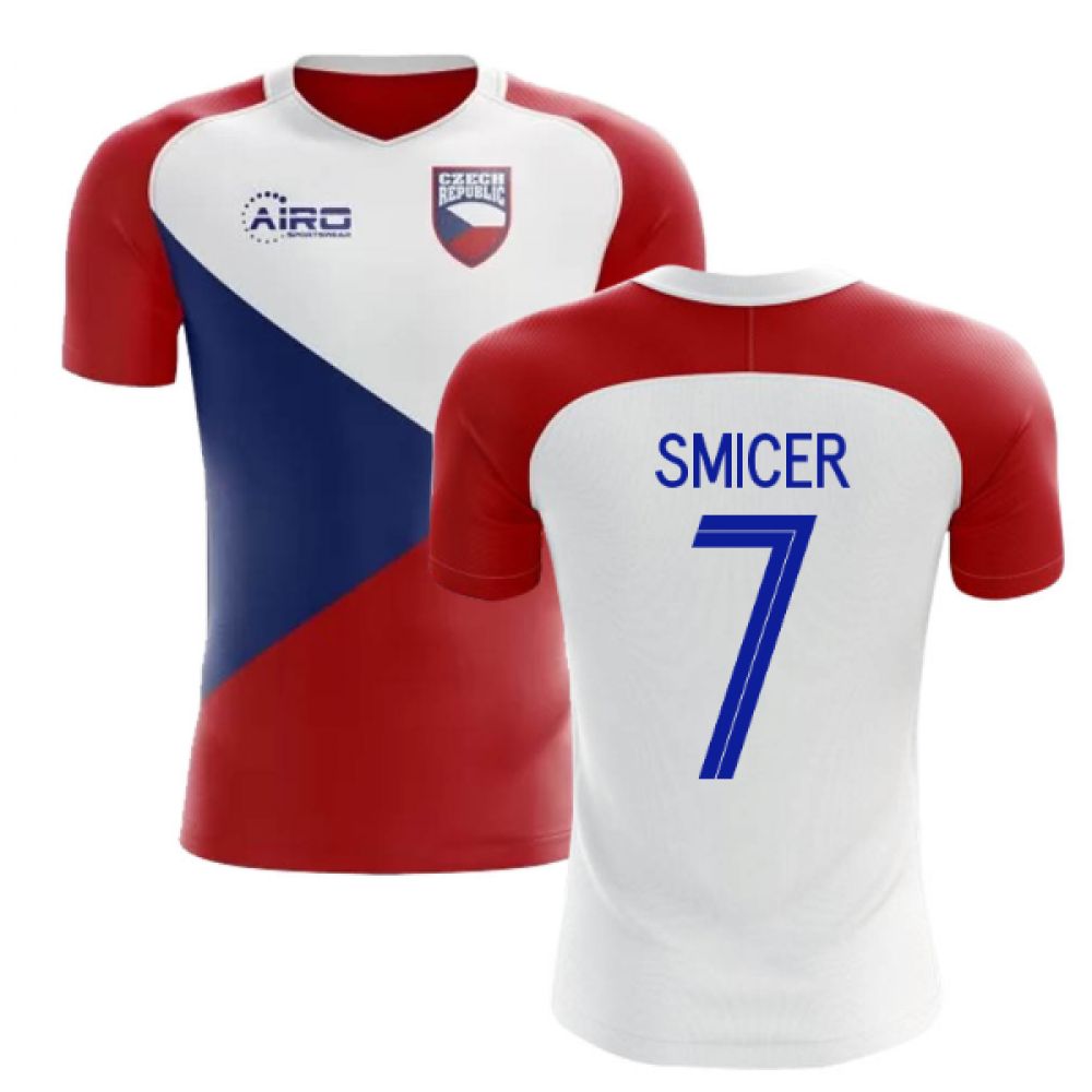 2023-2024 Czech Republic Home Concept Football Shirt (SMICER 7)