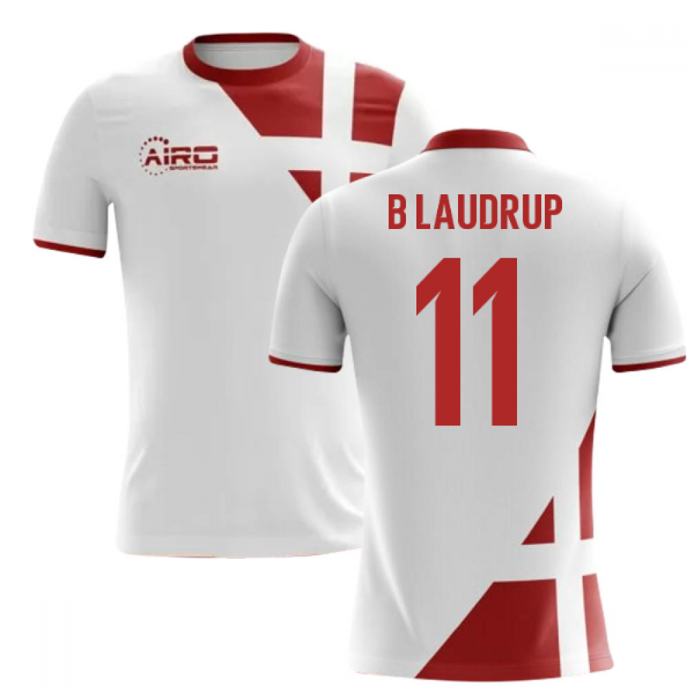 2025-2026 Denmark Away Concept Football Shirt (B Laudrup 11)