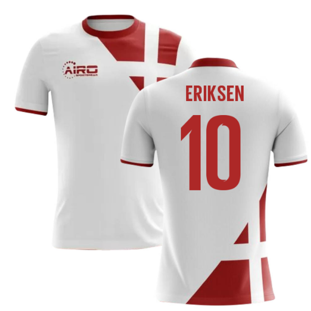 2023-2024 Denmark Away Concept Football Shirt (Eriksen 10)