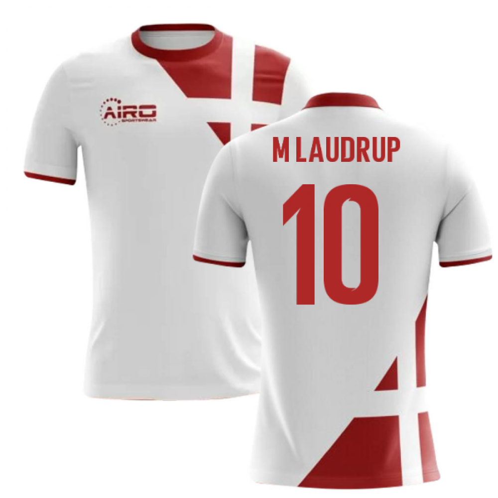 2023-2024 Denmark Away Concept Football Shirt (M Laudrup 10) - Kids