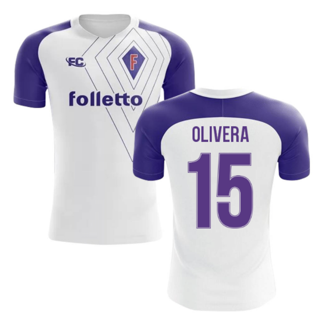 2018-2019 Fiorentina Fans Culture Away Concept Shirt (Olivera 15) - Adult Long Sleeve