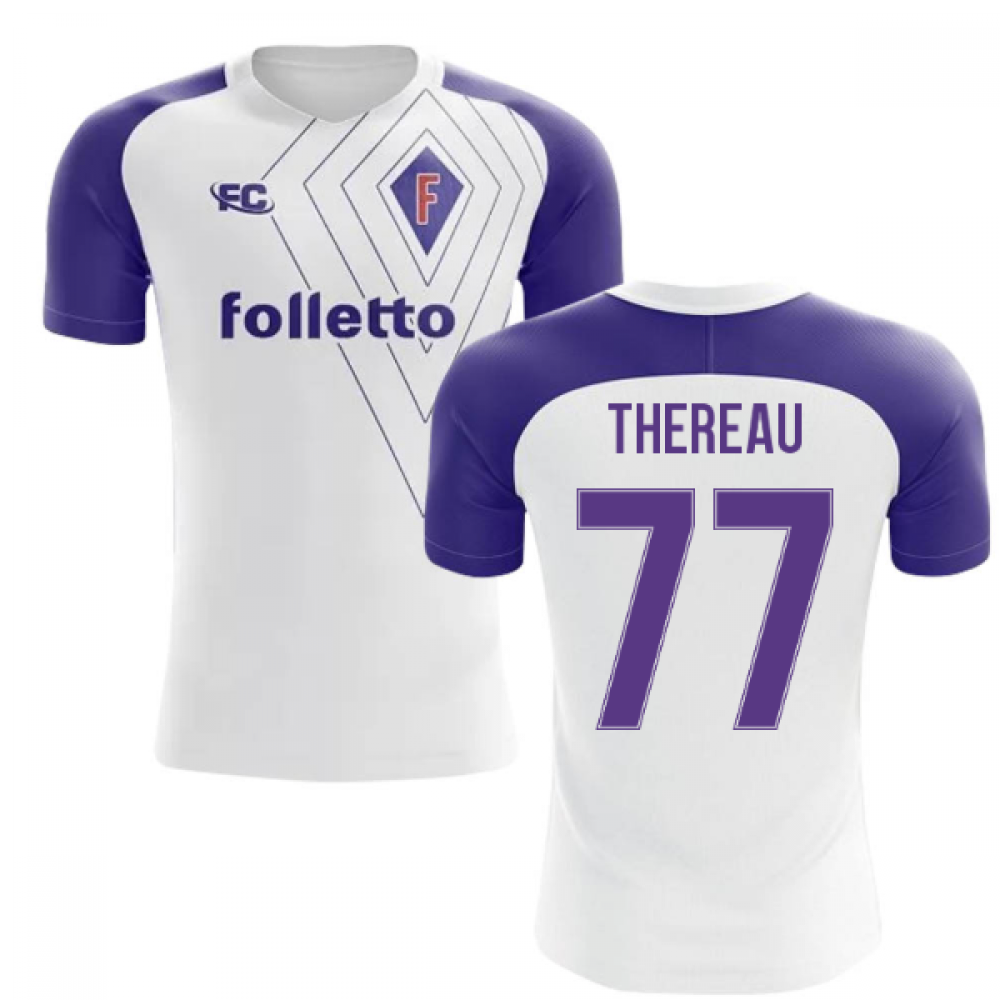 2018-2019 Fiorentina Fans Culture Away Concept Shirt (Thereau 77) - Kids (Long Sleeve)