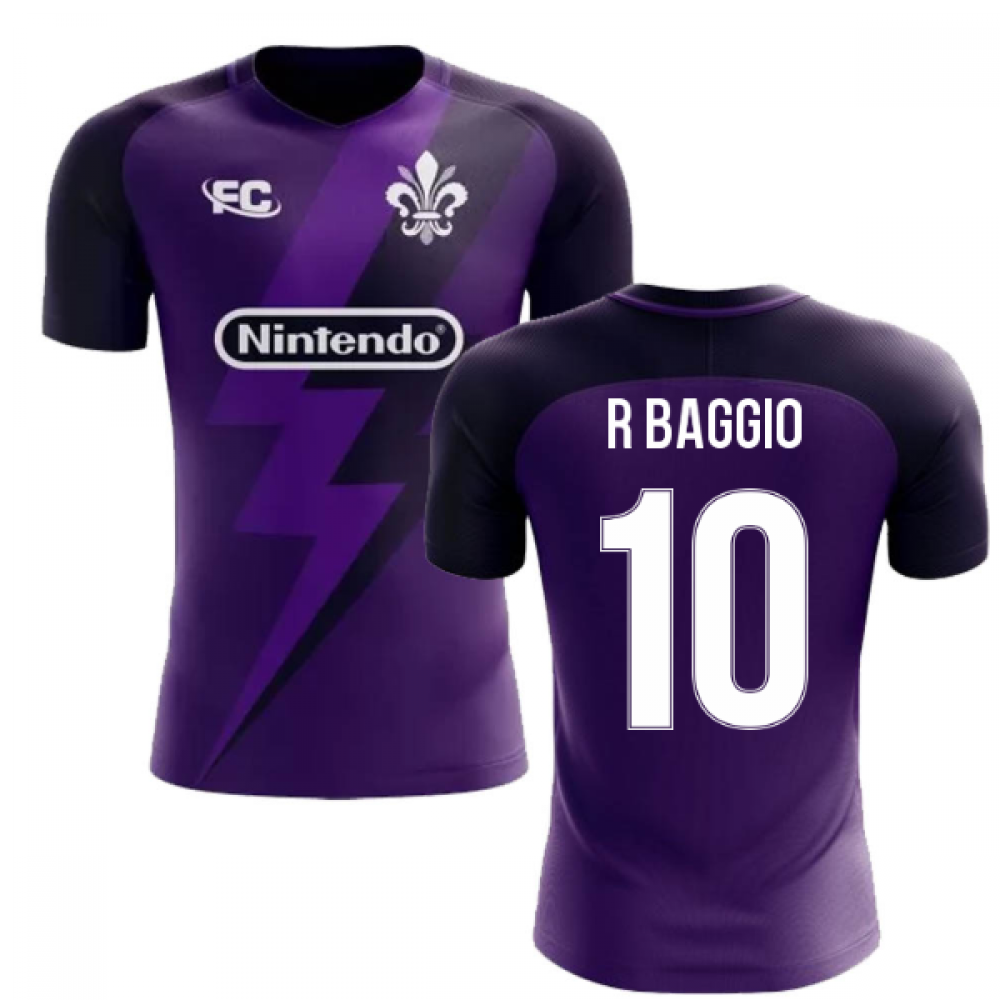 2023-2024 Fiorentina Fans Culture Home Concept Shirt (R Baggio 10)