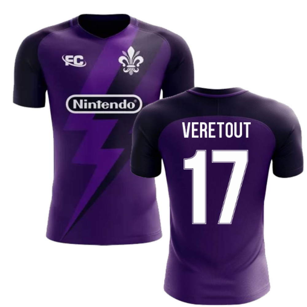 2023-2024 Fiorentina Fans Culture Home Concept Shirt (Veretout 17) - Kids