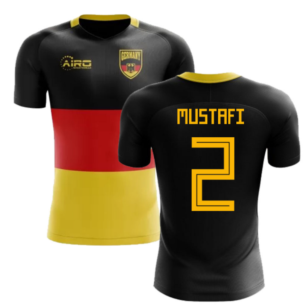 2023-2024 Germany Flag Concept Football Shirt (Mustafi 2) - Kids