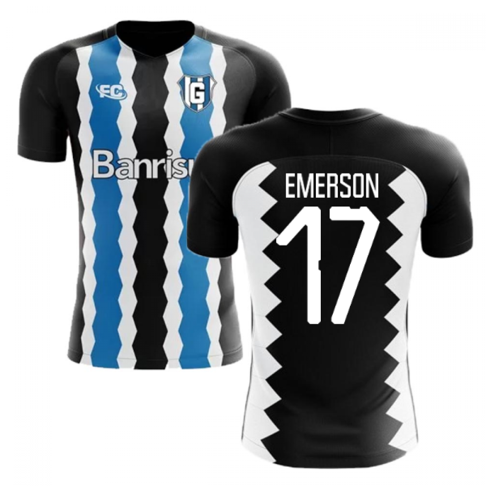 2018-2019 Gremio Fans Culture Home Concept Shirt (Emerson 17) - Kids (Long Sleeve)