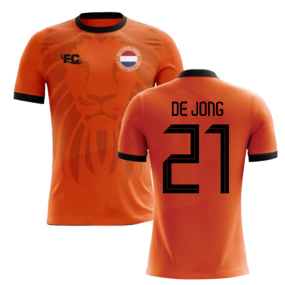 de jong holland jersey