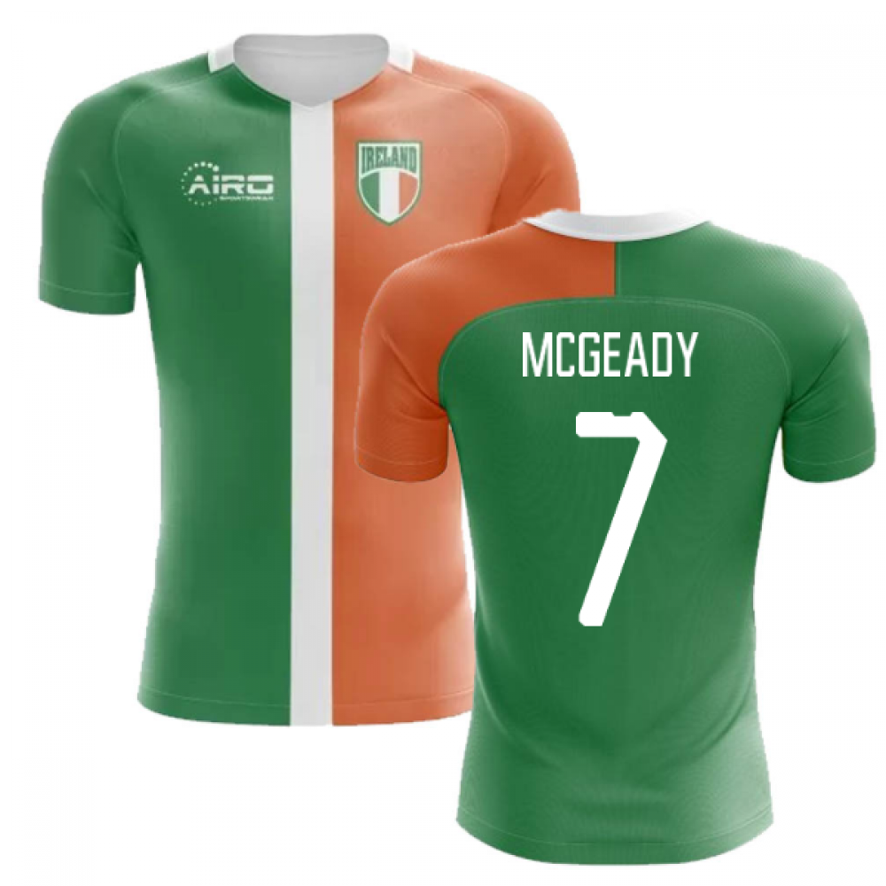 2025-2026 Ireland Flag Concept Football Shirt (McGeady 7)