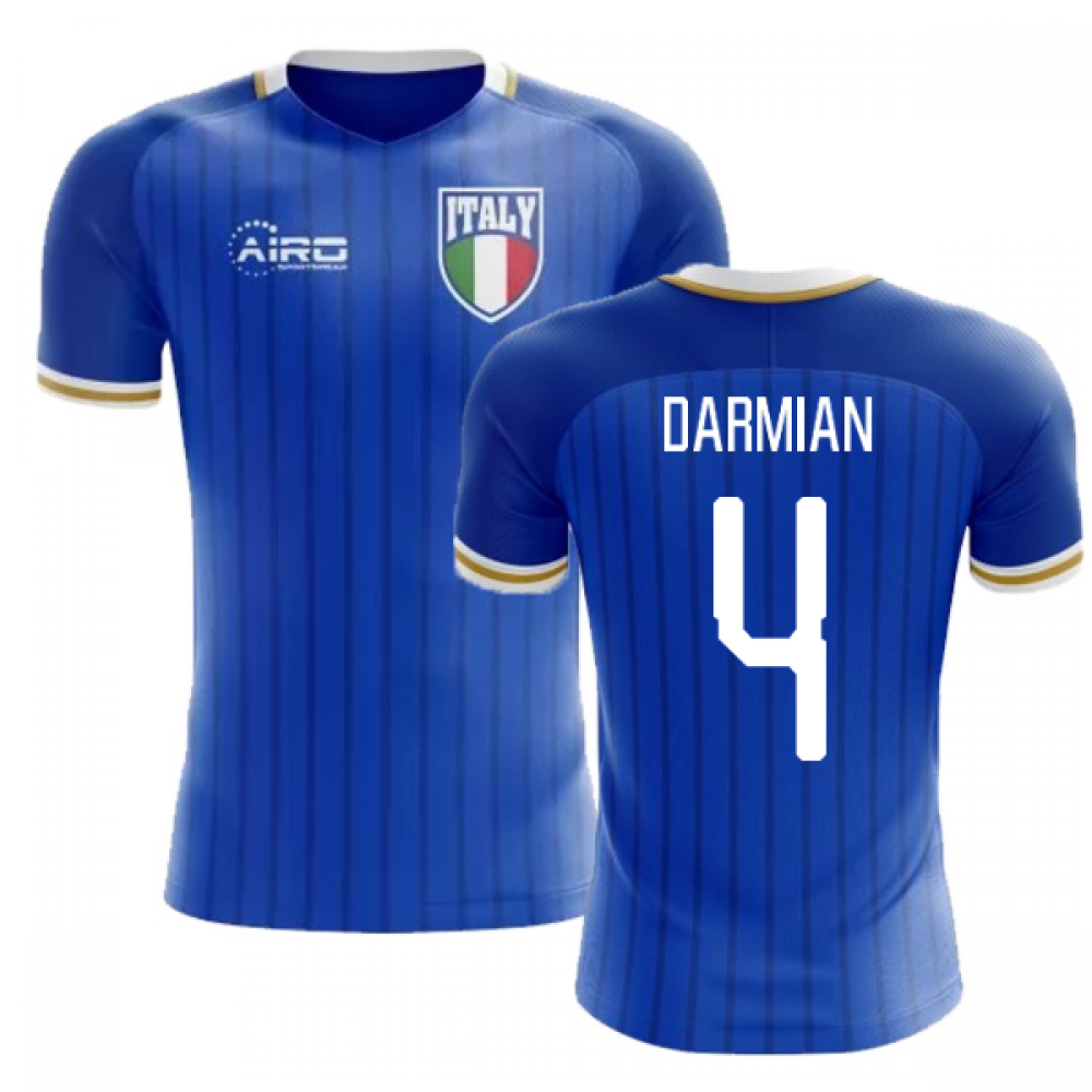 2024-2025 Italy Home Concept Football Shirt (Darmian 4)