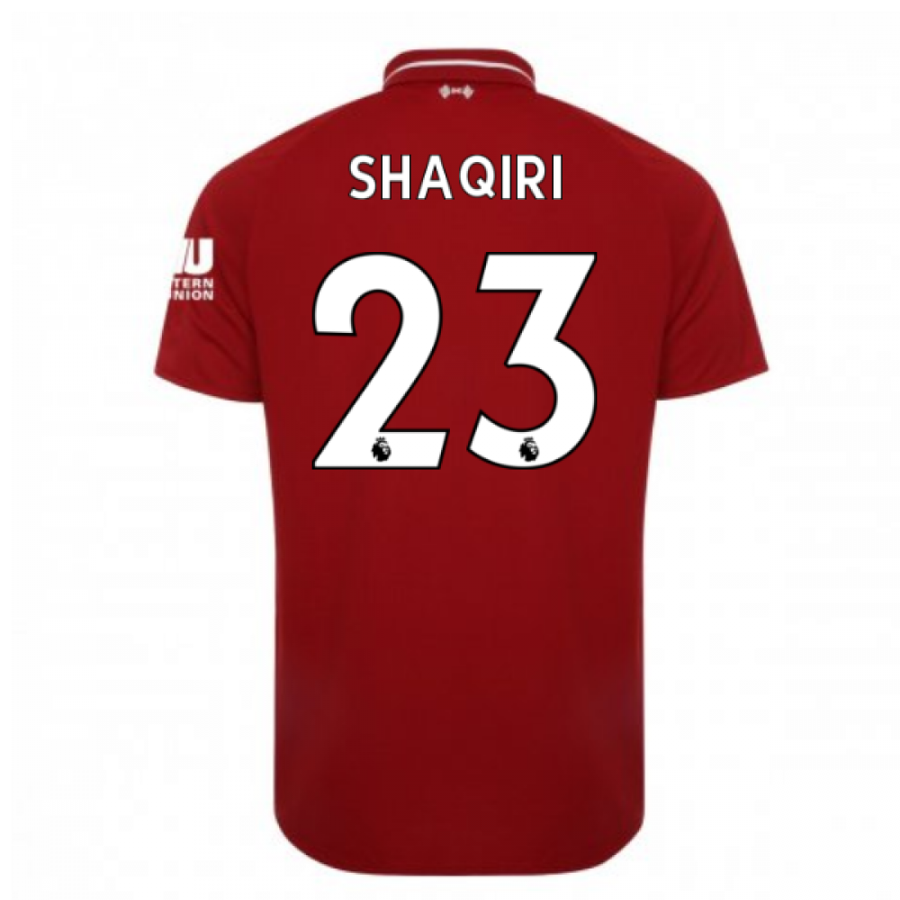 2018-2019 Liverpool Home Football Shirt 